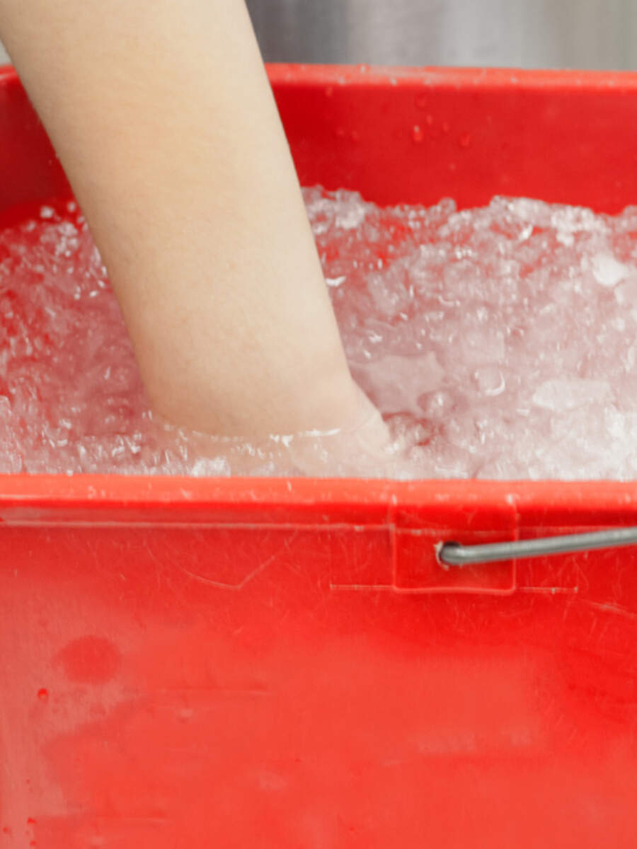 Health benefits of ice bath Times of India