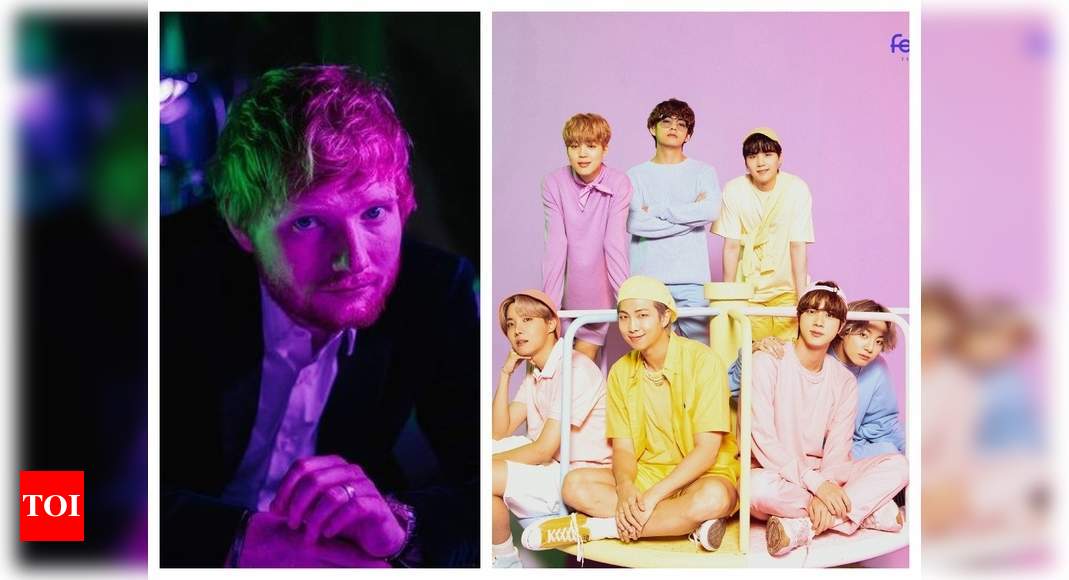 Ed Sheeran Congratulates Bts And Bts Army As Permission To Dance Dethrones Butter On Billboard S Hot 100 K Pop Movie News The News Motion