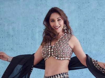 Madhuri Dixit and her gorgeous lehenga looks