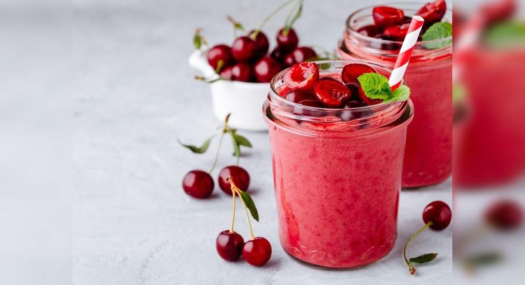 Cherry Smoothie Recipe: How to Make Cherry Smoothie Recipe | Homemade Cherry Smoothie Recipe - Times