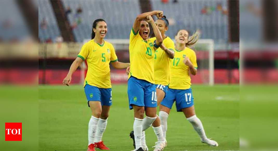 Juegos Olímpicos de Tokio: la brasileña Marta anota el quinto partido consecutivo, Gran Bretaña derrota a Chile |  Noticias de los Juegos Olímpicos de Tokio