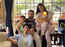 Sara Ali Khan wishes Eid Mubarak to her fans with siblings Ibrahim, Taimur, Jeh and father Saif Ali Khan in one frame