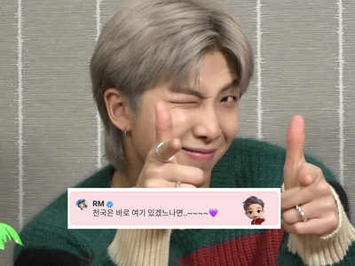 BTS' RM had the sweetest reaction to Indian ARMY who dedicated 'Ek Villain' song Humdard to him