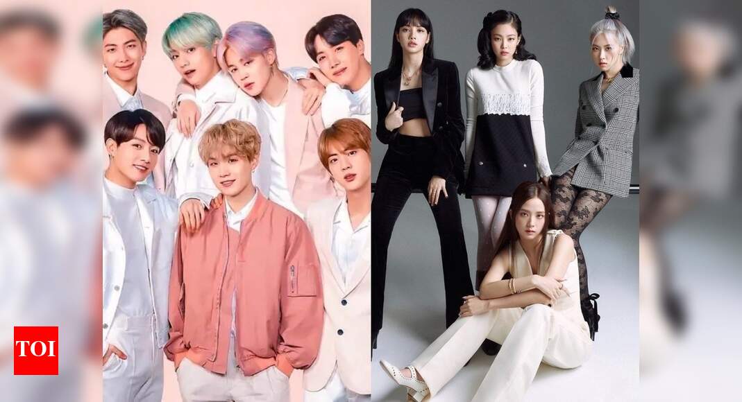 Bts Sets Personal Record Txt Blackpink Seventeen And Twice Claim Top Spots On Billboard K Pop Movie News Times Of India