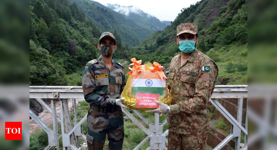 India, Pakistan forces exchange Eid sweets for first time since Pulwama