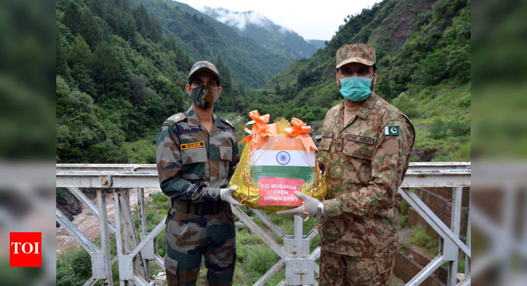 India, Pakistan forces exchange Eid sweets