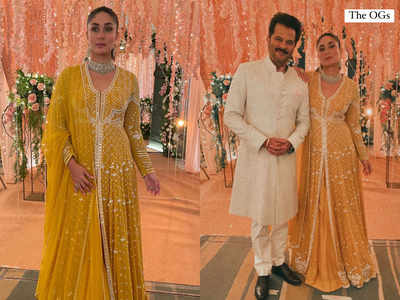 Kareena Kapoor Khan channels her inner diva in this gorgeous bright yellow anarkali