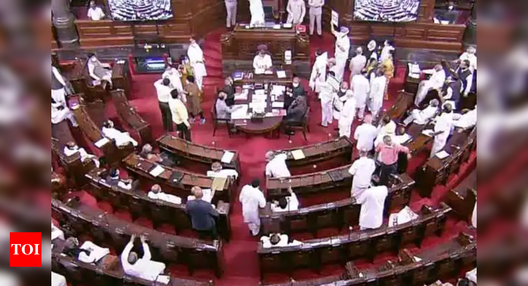Unruly behaviour by TMC MPs in RS prompts backlash on Twitter
