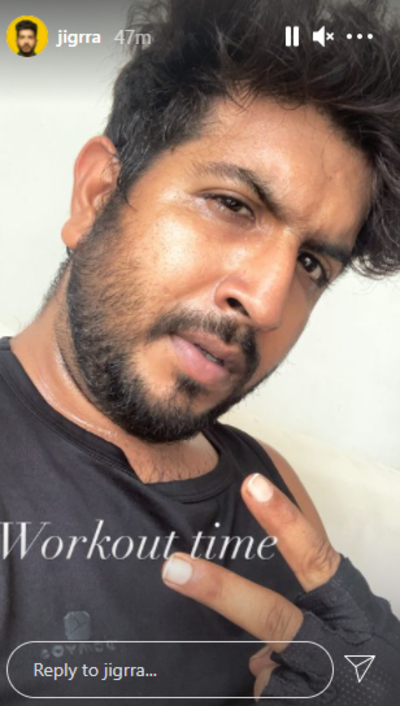 PIC! Jigardan Gadhavi's post-workout selfie inspires many