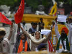 Farmers hold protest at Jantar Mantar