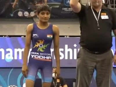 Indian wrestler Tannu wins 43kg title in Cadet World Championship