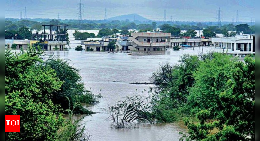 Heavy rains pound T'gana, Nirmal locals go fishing on streets