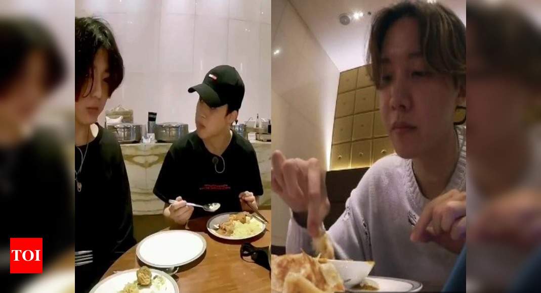 BTS members eat Naan, Paneer: Fans go gaga