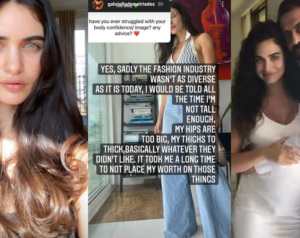 
Arjun Rampal's partner Gabriella Demetriades says she was body-shamed as a model: 'It took me a long time to not place my worth on those things'
