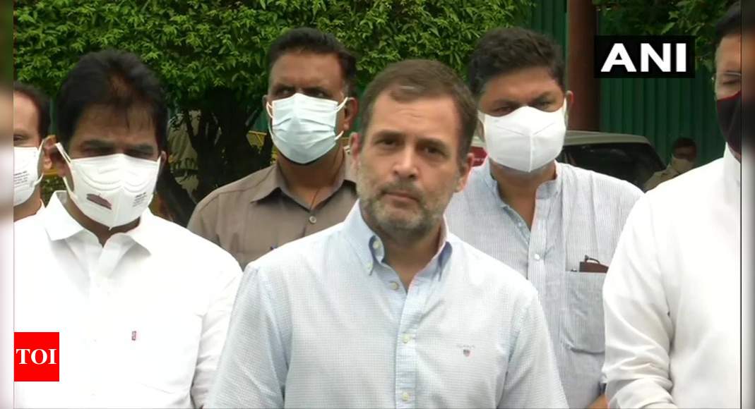 It's treason, no other word for this: Rahul on Pegasus project