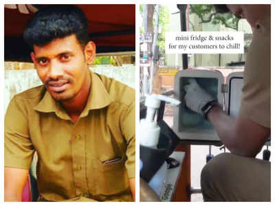 This Chennai auto driver has a mini-fridge and free WiFi for his passengers