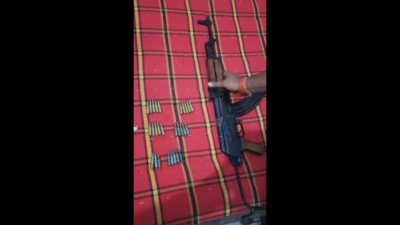 Most wanted criminal of Bihar, Uttar Pradesh arrested with AK-47, ammo in Gopalganj