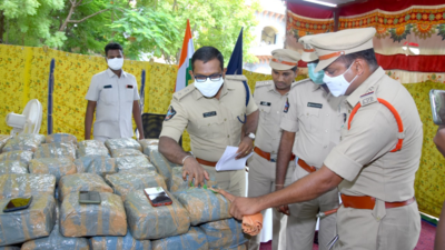 Andhra Pradesh: Police arrest four, seize 260 kg ganja in Kadapa district