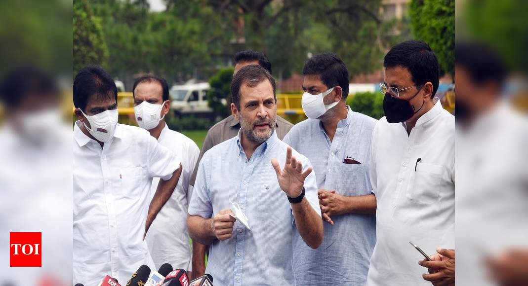 My No. tapped, claims Rahul; BJP dares him to allow probe