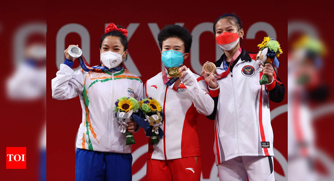 Tokyo 2020 live: Silver for India in women's weightlifting