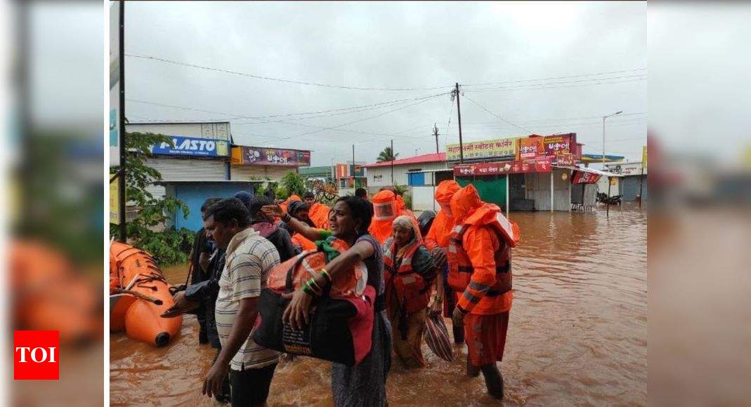 Floods In Maharashtra: NDRF Team Carries Rescue, Relief Operations In ...