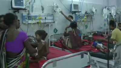 Bihar: 7-year-old girl dies, 4 more children with acute encephalitis syndrome admitted to Muzaffarpur hospital