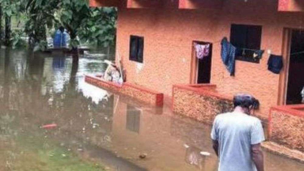 Residents stranded inside their homes