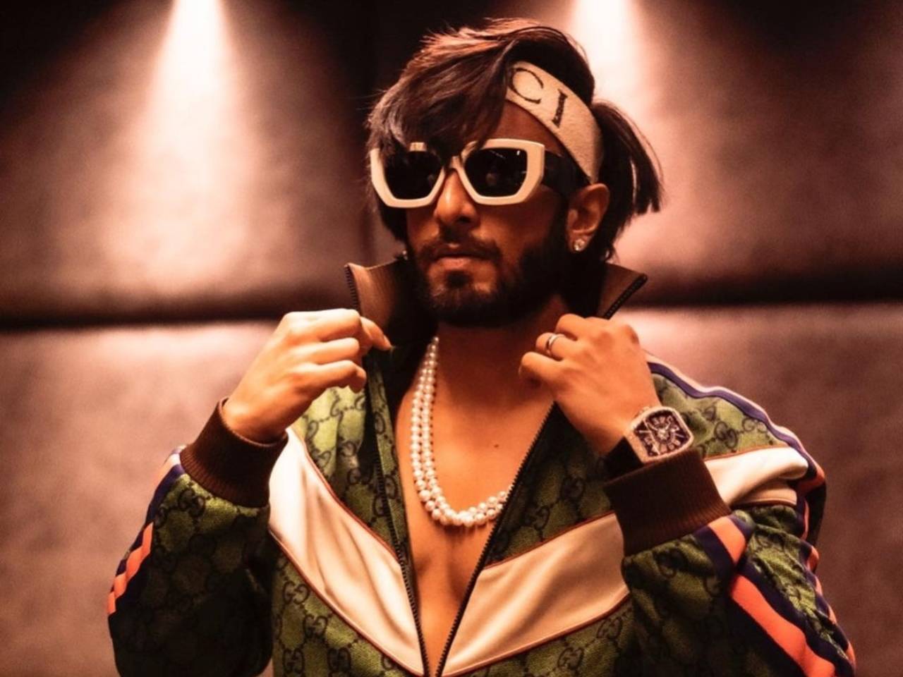 Ranveer Singh Makes a Stylish Appearance at the Airport in Gucci