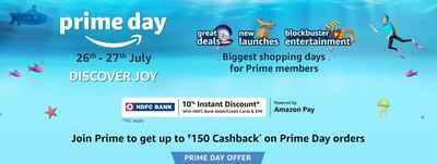 Amazon Prime Day Sale Starts July 26 Bank Discounts What Smartphone Buyers Can Look For And Free Bundled Offers Times Of India