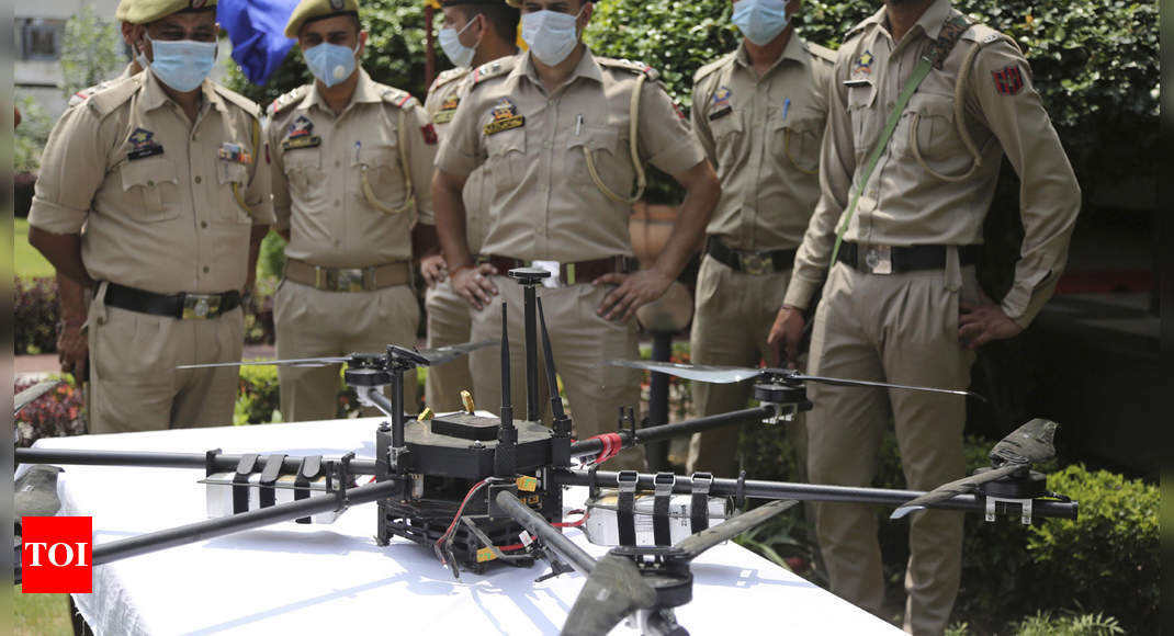 'Pak trying to maintain supply lines to terrorists using drones'