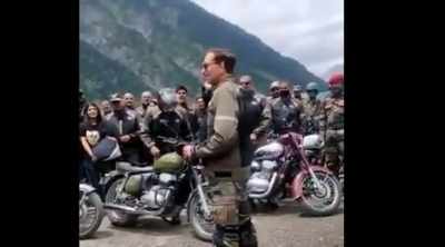 'When Army Commander leads from the front...': Army shares video of bike rally dedicated to Kargil martyrs