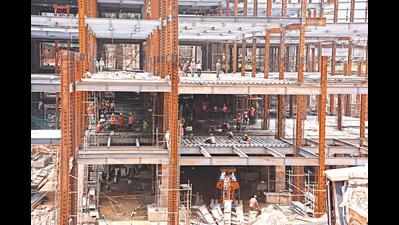 2022 target for multilevel parking at Chandni Chowk