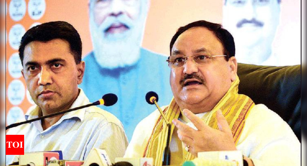 Goa CM Pramod Sawant will be party’s face for polls: J P Nadda