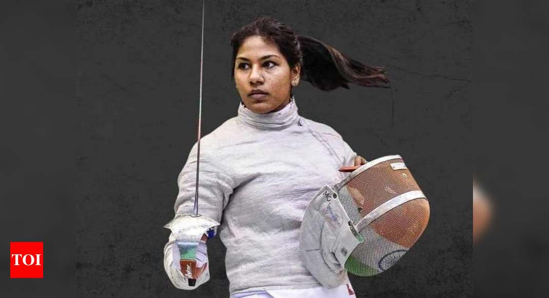 Indian fencer Bhavani Devi goes down fighting on Games debut