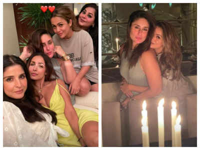 Inside photos: Kareena Kapoor Khan's fun night out with BFFs Malaika Arora, Amrita Arora and others will make you crave for a reunion with your friends
