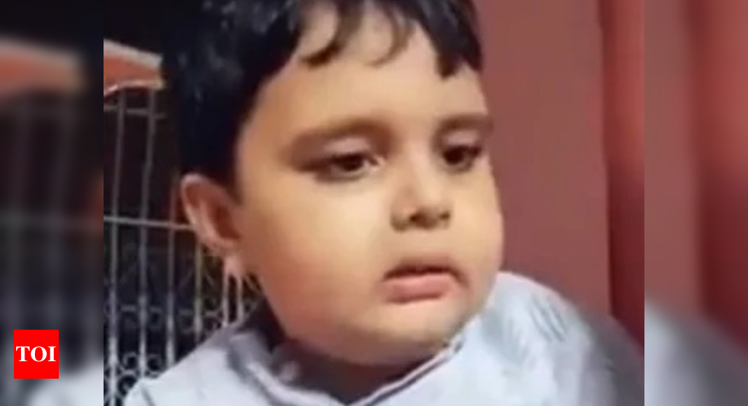 A Viral Video Shows A Little Boy Getting Annoyed After No One Orders A Burger For Him Times Of India