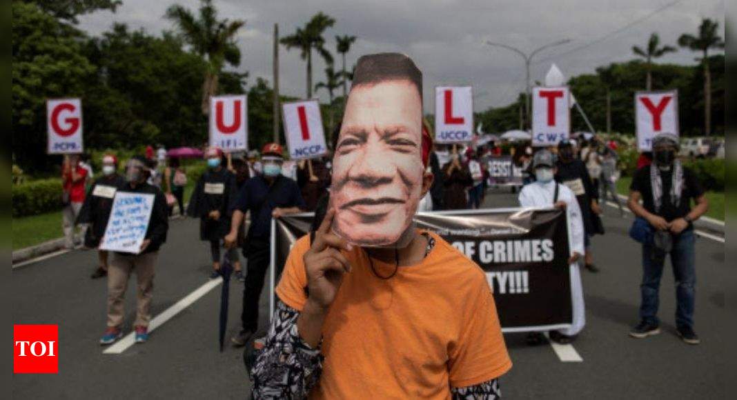 Duterte to deliver final speech to Congress amid crises – Times of India