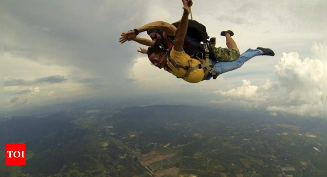 In a first for India, sky-diving & cockpit flying starts in Neemrana