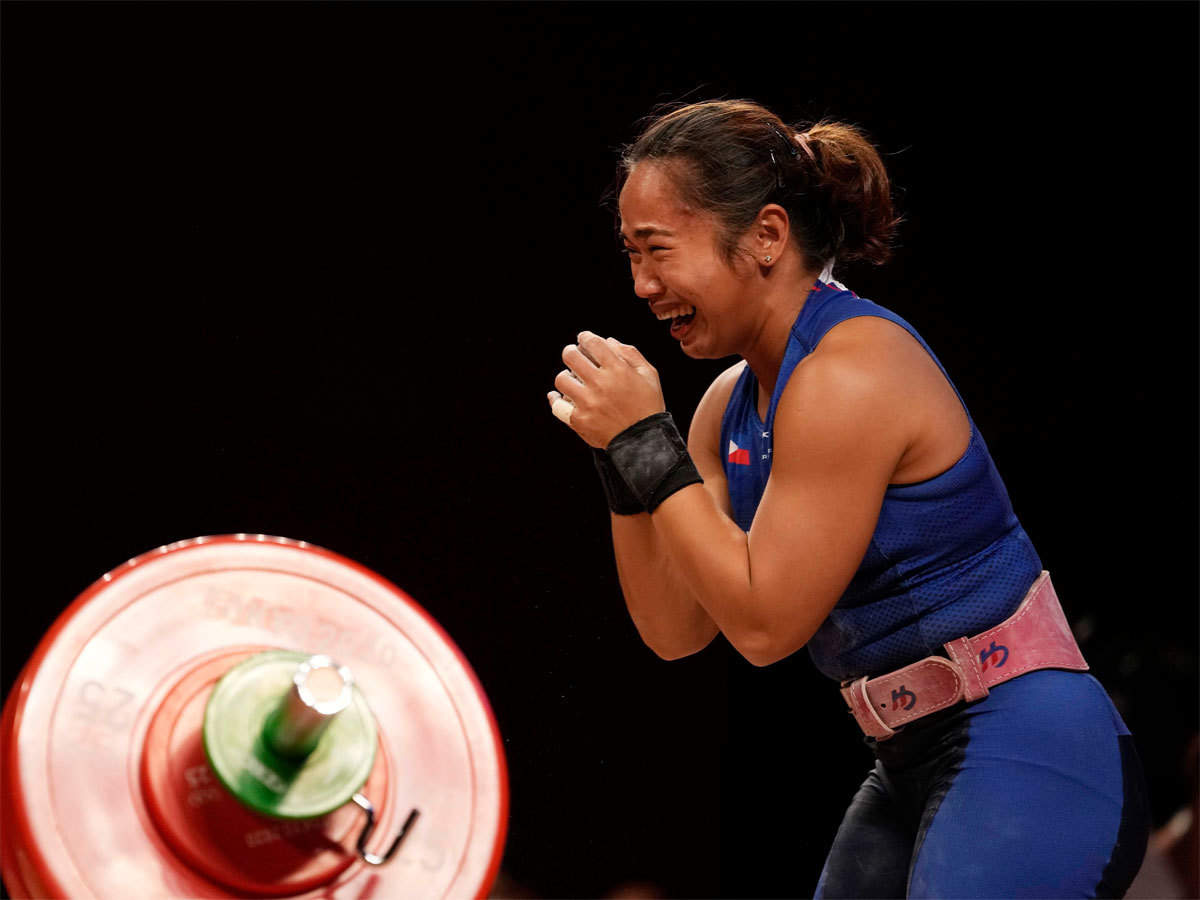 Weightlifter Hidilyn Diaz Wins First Ever Olympic Gold For Philippines Tokyo Olympics News Times Of India