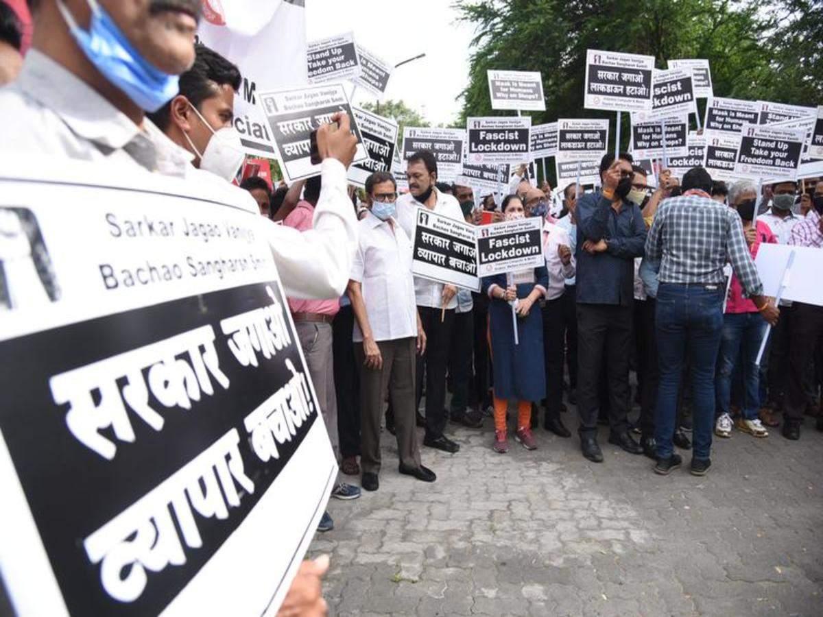 Invloed defect formaat Wages down to pittance, workers join bosses in protest to lift curbs |  Nagpur News - Times of India