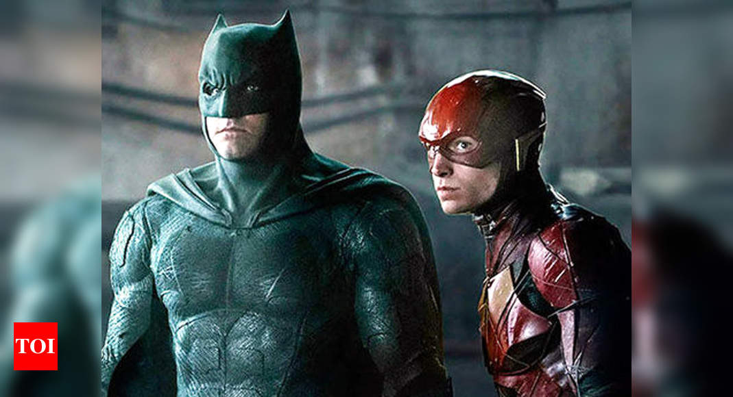 The Flash Movie Ben Affleck's Batman debuts new suit and Batcycle on Glasgow sets WATCH