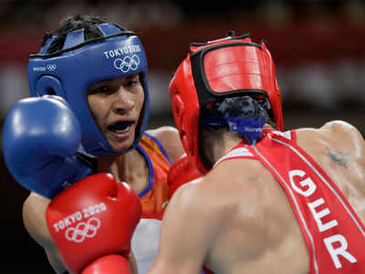 Lovlina Borgohain Olympics: Boxer Lovlina Borgohain enters quarterfinals,  one win away from confirming a medal | Tokyo Olympics News - Times of India