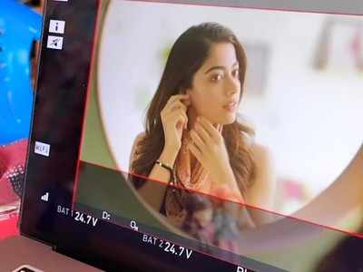 Rashmika Mandanna reveals her look from Sharwanand co-starrer Aadavallu Meeku Joharlu