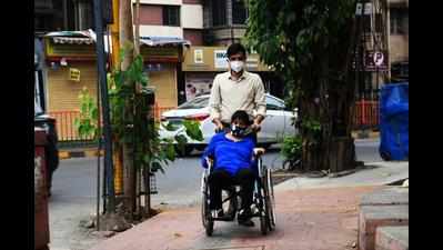 Mumbai: Activist in wheelchair gets city disabled-friendly road