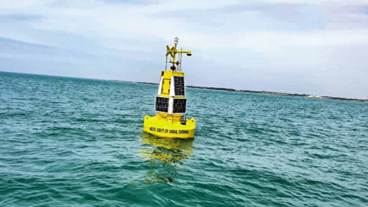 High tech buoy: Puducherry visitors can now get beach water
