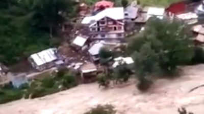 Jammu and Kashmir: Over 30 reported missing after cloudburst hits Honzar village