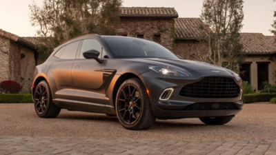 Aston Martin's first SUV helps push up sales by more than 200%