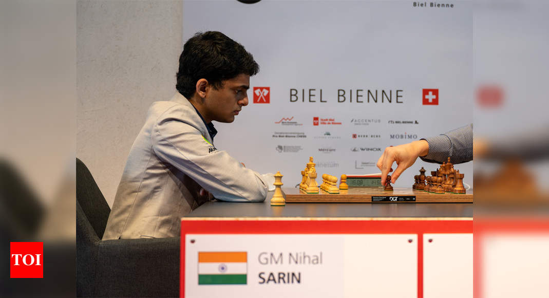 Biel Chess festival Nihal Sarin holds Boris Gelfand to draw Chess