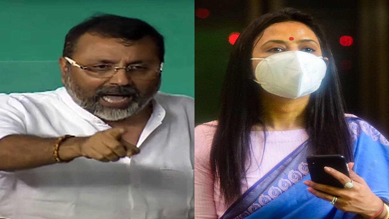 Mahua Moitra-Nishikant Dubey Face off: As BJP MP uses obscene language, TMC  MP digs deep into his qualifications