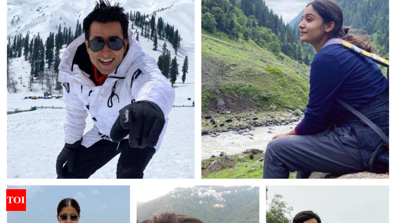 From trekking in the mountains to going for a staycation, Dhollywood actors  get their share of wanderlust while following safety norms | Gujarati Movie  News - Times of India